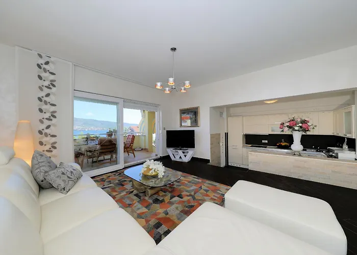 בית נופש My Dalmatia - Sea View Bella With Private Heated Pool And Jacuzzi