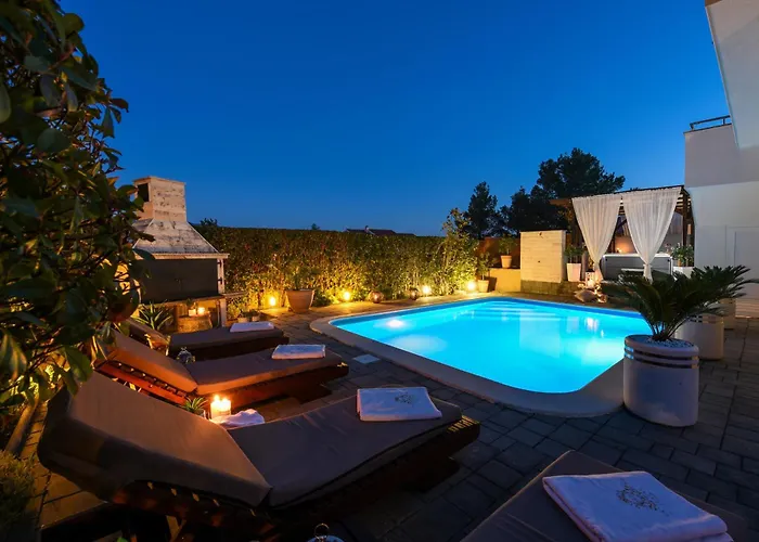 펜션 My Dalmatia - Sea View Bella With Private Heated Pool And Jacuzzi Pridraga
