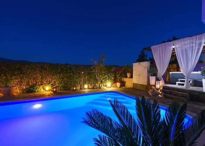 My Dalmatia - Sea View Bella With Private Heated Pool And Jacuzzi *