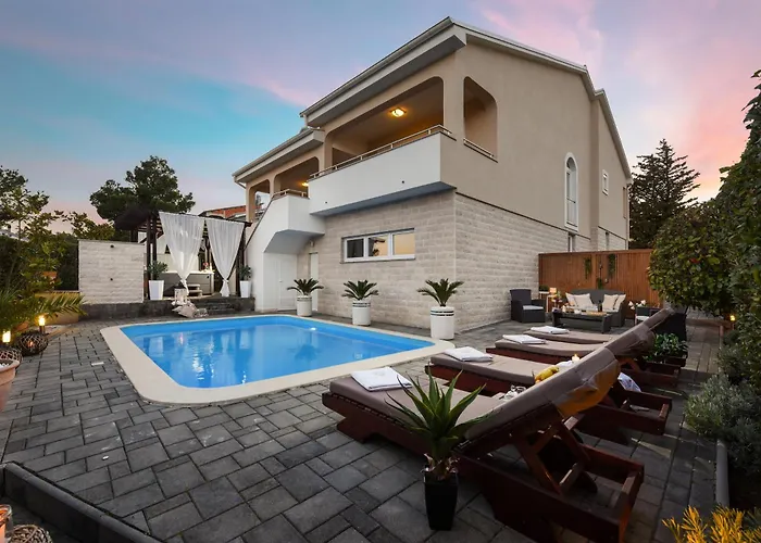 בית נופש My Dalmatia - Sea View Bella With Private Heated Pool And Jacuzzi *