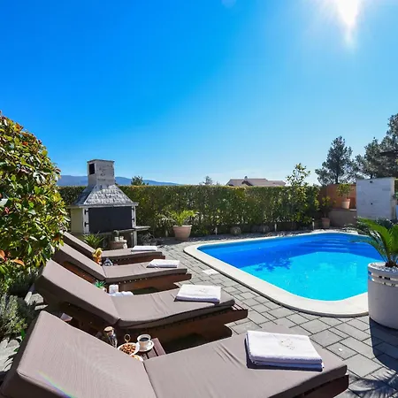 My Dalmatia - Sea View Bella With Private Heated Pool And Jacuzzi Σπίτι διακοπών Pridraga